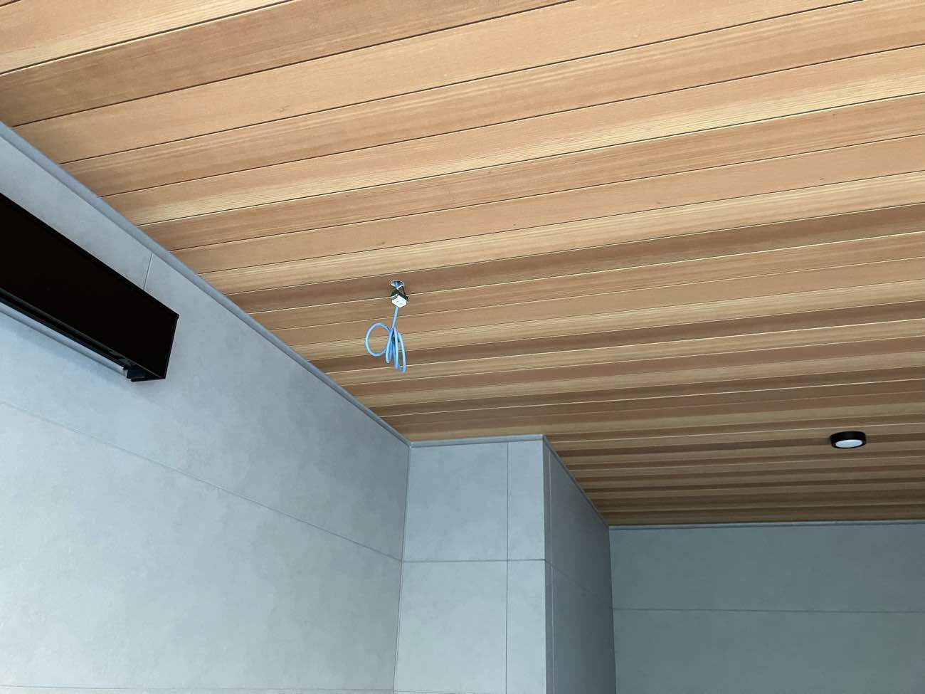 施工前：配線準備が完了した状態