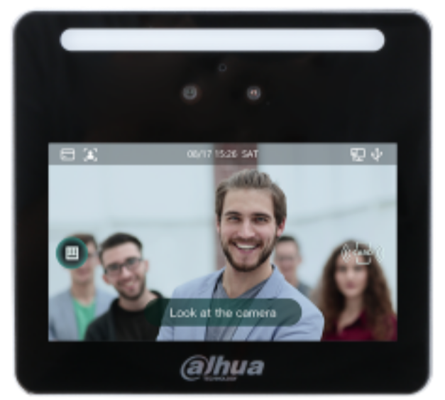 コンパクト顔認証端末